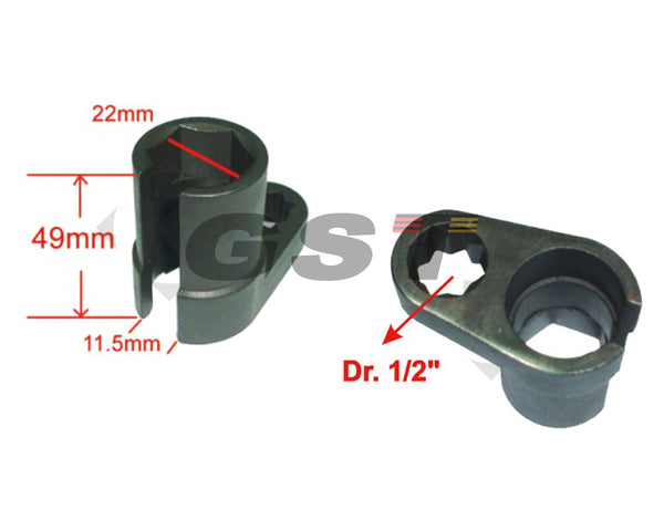 OXYGEN SENSOR SPANNER OFFSET 22MMX90MM 3/8