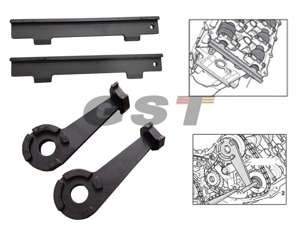 VW Audi Camshaft Timing Chain Tool Kit 4.2L - 8 cylinders engine T40047, T40046