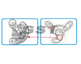 VW Audi Crankshaft Turning Tool T40049