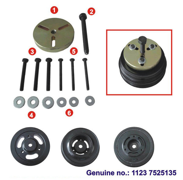 Mini Cooper R53/W11 Crankshaft Pulley Puller 1123 7525135 German