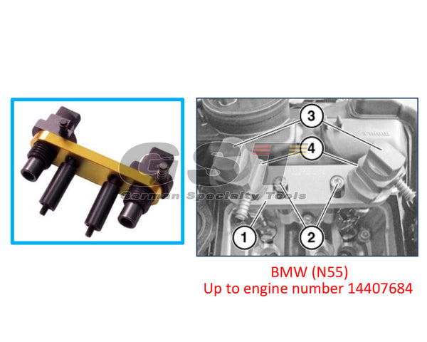 BMW Fuel Injector Remover and Installer Tool (N20 / N47 / N54 / N55 ...