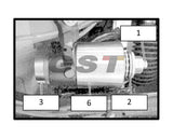 Mini Cooper Front Control Arm Bushing Press Tool (R50, R52, R53, R55 and R56)