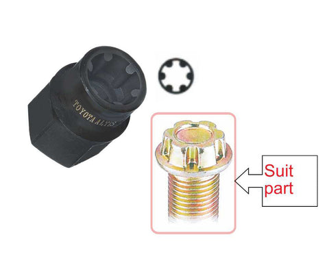 Special Socket 8PCS 1/2