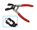 Hose Clamp Pliers - Angled, Swivel Jaws
